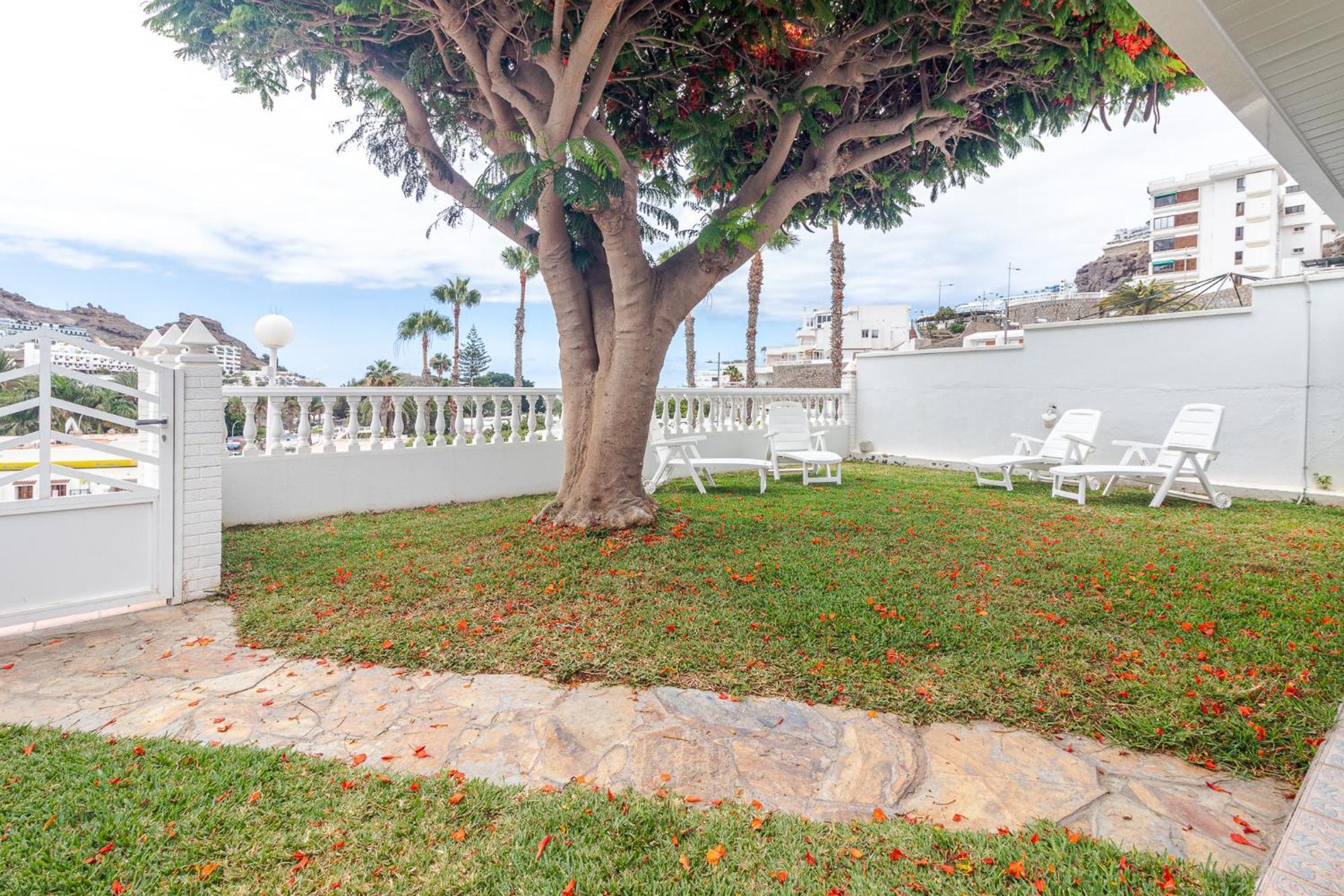 Flatguest Orinoco + Pool + Terrace + Garden Mogán Exterior foto