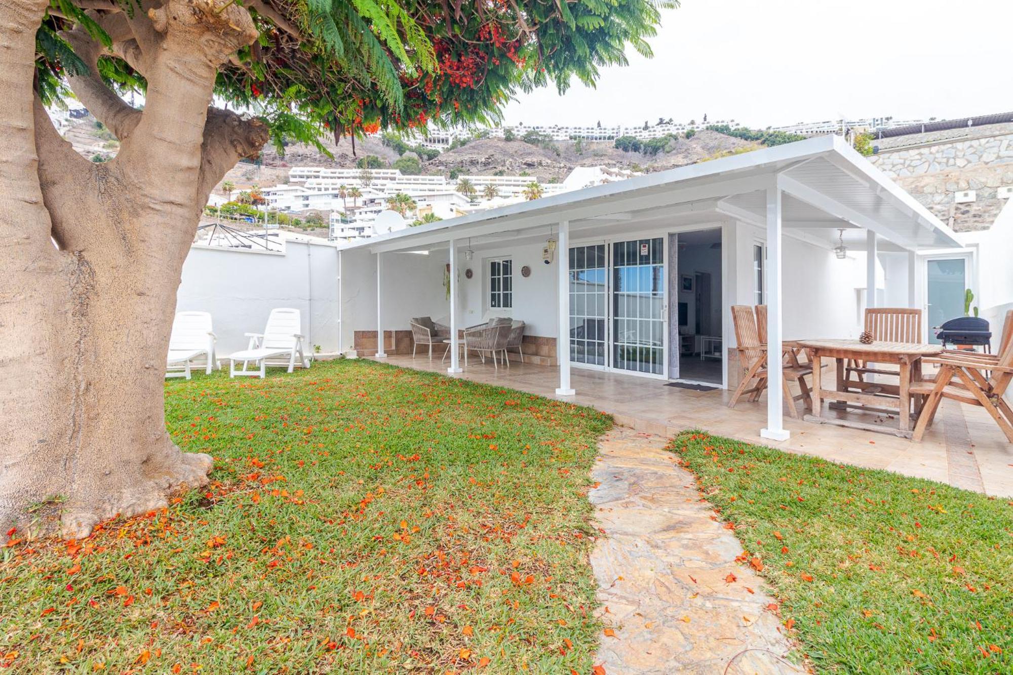Flatguest Orinoco + Pool + Terrace + Garden Mogán Exterior foto