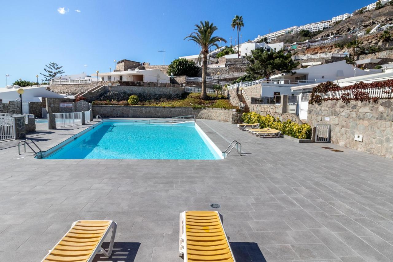 Flatguest Orinoco + Pool + Terrace + Garden Mogán Exterior foto