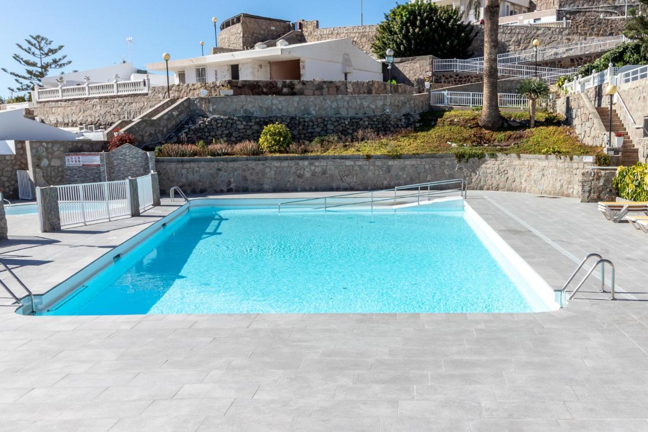 Flatguest Orinoco + Pool + Terrace + Garden Mogán Exterior foto